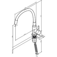 Смеситель AM.PM X-Joy S F85B07605 - Превью изображения №10 — Интернет-магазин ПроЗаказ