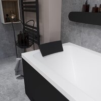 Ванна Lauter Bianca 140 21207140 (с ножками, черным подголовником и черным лиц.экраном) - Превью изображения №17 — Интернет-магазин ПроЗаказ