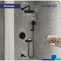 Душевая система  Milardo RORBL03M68 - Превью изображения №5 — Интернет-магазин ПроЗаказ