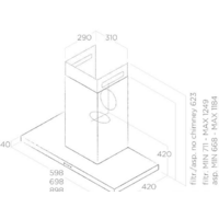 Кухонная вытяжка Elica Thin IX/A/90 - Превью изображения №5 — Интернет-магазин ПроЗаказ