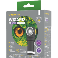 Фонарь Armytek Wizard C2 WUV Magnet USB - Превью изображения №6 — Интернет-магазин ПроЗаказ
