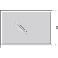  BelBagno Зеркало SPC-GRT-1200-800-LED-BTN - Превью изображения №3 — Интернет-магазин ПроЗаказ