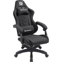 Игровое (геймерское) кресло Defender Breeze (черный) - Превью изображения №4 — Интернет-магазин ПроЗаказ