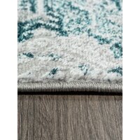 Ковер для жилой комнаты Merinos Palermo F281-OVAL-GRAY (1.6х2.3) - Превью изображения №4 — Интернет-магазин ПроЗаказ