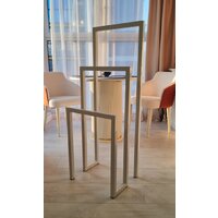 Вешалка для одежды Allerd 120 Geon 120x45 1080100000 (белый муар) - Превью изображения №2 — Интернет-магазин ПроЗаказ