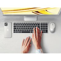 Клавиатура Satechi Slim X2 (серебристый) - Превью изображения №5 — Интернет-магазин ПроЗаказ