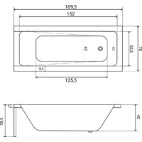 Ванна Lauter Estelle 170х70 21206070 - Превью изображения №28 — Интернет-магазин ПроЗаказ