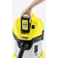 Пылесос Karcher WD 3 Battery Premium Set 1.629-951.0 - Превью изображения №2 — Интернет-магазин ПроЗаказ