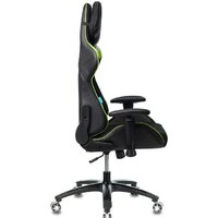 Игровое (геймерское) кресло Zombie Viking 4 Aero Green Edition (черный) - Превью изображения №3 — Интернет-магазин ПроЗаказ