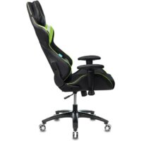 Игровое (геймерское) кресло Zombie Viking 4 Aero Green Edition (черный) - Превью изображения №6 — Интернет-магазин ПроЗаказ