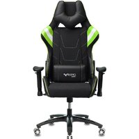 Игровое (геймерское) кресло Zombie Viking 4 Aero Green Edition (черный) - Превью изображения №2 — Интернет-магазин ПроЗаказ
