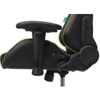 Игровое (геймерское) кресло Zombie Viking 4 Aero Green Edition (черный) - Превью изображения №11 — Интернет-магазин ПроЗаказ
