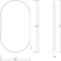  Roxen Зеркало Grown 510200-70GM 40x70 - Превью изображения №12 — Интернет-магазин ПроЗаказ