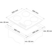 Варочная панель Simfer H60D14B020 - Превью изображения №3 — Интернет-магазин ПроЗаказ