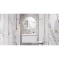  Velvex Тумба под умывальник Compo 700-0-1 tp.COM.9696.70.1Y (белый глянец) - Превью изображения №2 — Интернет-магазин ПроЗаказ