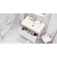  Velvex Тумба под умывальник Compo 700-0-1 tp.COM.9696.70.1Y (белый глянец) - Превью изображения №5 — Интернет-магазин ПроЗаказ