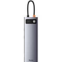 Док-станция Baseus Metal Gleam Series 11-in-1 Multifunctional HUB Type-C Hub Docking Station CAHUB-CT0G - Превью изображения №3 — Интернет-магазин ПроЗаказ
