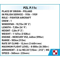 Конструктор Cobi Historical Collection WWII PZL P.11c - Превью изображения №9 — Интернет-магазин ПроЗаказ