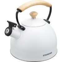 Чайник со свистком StarWind SW-CH1712 (белый) - Превью изображения №2 — Интернет-магазин ПроЗаказ