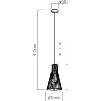 Подвесная люстра TK Lighting Vito white 1500 - Превью изображения №2 — Интернет-магазин ПроЗаказ