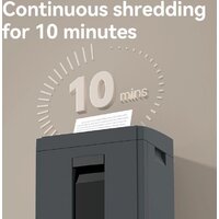 Шредер Deli E9952 (серый) - Превью изображения №2 — Интернет-магазин ПроЗаказ