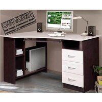 Стол Мебель-класс Престиж (венге/ясень шимо светлый, правый) - Превью изображения №4 — Интернет-магазин ПроЗаказ