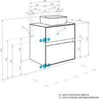  Акватон Тумба под умывальник Либерти 60 1A279401LYC70 - Превью изображения №19 — Интернет-магазин ПроЗаказ