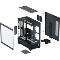 Корпус XASTRA Q500 3ARGB-FG-C10-UC (черный) - Превью изображения №9 — Интернет-магазин ПроЗаказ