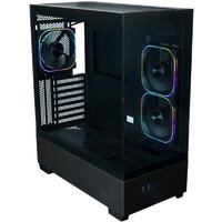 Корпус XASTRA Q500 3ARGB-FG-C10-UC (черный) - Превью изображения №3 — Интернет-магазин ПроЗаказ