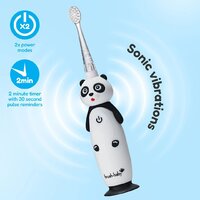 Электрическая зубная щетка Brush-Baby WildOnes Panda - Превью изображения №7 — Интернет-магазин ПроЗаказ