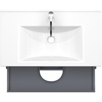  ЗОВ Тумба под умывальник Дион 90 D90LAFM7015MKV5 (графит матовый) - Превью изображения №2 — Интернет-магазин ПроЗаказ