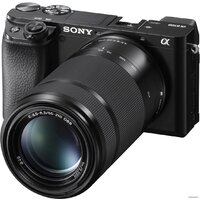 Беззеркальный фотоаппарат Sony Alpha a6100 Double Kit 16-50mm + 55-210mm (черный) - Превью изображения №2 — Интернет-магазин ПроЗаказ