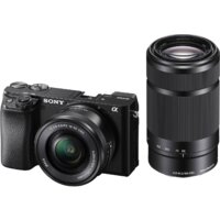 Беззеркальный фотоаппарат Sony Alpha a6100 Double Kit 16-50mm + 55-210mm (черный) - Превью изображения №13 — Интернет-магазин ПроЗаказ