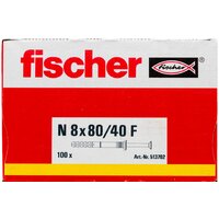 Дюбель-гвоздь Fischer N 10 x 160/110 S 50348 (50 шт) - Превью изображения №4 — Интернет-магазин ПроЗаказ