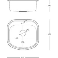 Кухонная мойка Quadron Hb7701Pvdbsg1 - Превью изображения №3 — Интернет-магазин ПроЗаказ