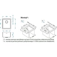 Кухонная мойка Alveus Quadrix 20 1102603 - Превью изображения №2 — Интернет-магазин ПроЗаказ