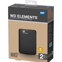 Внешний накопитель WD Elements Portable 2TB (WDBU6Y0020BBK) - Превью изображения №8 — Интернет-магазин ПроЗаказ