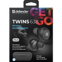 Наушники Defender Twins 638 - Превью изображения №6 — Интернет-магазин ПроЗаказ