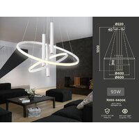 Подвесная люстра Ambrella light Comfort FL5371 - Превью изображения №7 — Интернет-магазин ПроЗаказ