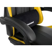 Игровое (геймерское) кресло VMMGame Throne OT-B31Y + силиконовые колеса Castors (золотисто-желтый) - Превью изображения №5 — Интернет-магазин ПроЗаказ