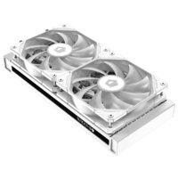 Система жидкостного охлаждения для процессора ID-Cooling DashFlow 240 Basic White - Превью изображения №3 — Интернет-магазин ПроЗаказ