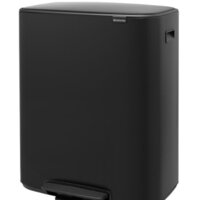 Система сортировки мусора Brabantia Bo Pedal Bin 2 x 30 л (черный матовый) - Превью изображения №6 — Интернет-магазин ПроЗаказ