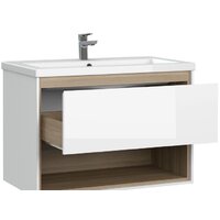  Cersanit Тумба с умывальником Louna 80 + Moduo - Превью изображения №3 — Интернет-магазин ПроЗаказ