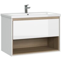 Cersanit Тумба с умывальником Louna 80 + Moduo