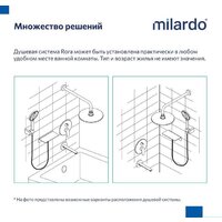 Душевая система  Milardo Rora RORSB03M68 - Превью изображения №10 — Интернет-магазин ПроЗаказ