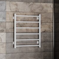 Полотенцесушитель Roxen Square BK-109SW-6T 11050-5365W (белый) - Превью изображения №3 — Интернет-магазин ПроЗаказ
