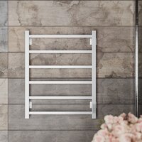 Полотенцесушитель Roxen Square BK-109SW-6T 11050-5365W (белый) - Превью изображения №4 — Интернет-магазин ПроЗаказ