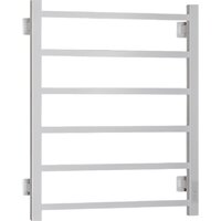 Полотенцесушитель Roxen Square BK-109SW-6T 11050-5365W (белый) - Превью изображения №1 — Интернет-магазин ПроЗаказ