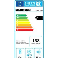 Однокамерный холодильник Liebherr UIK 1514 - Превью изображения №9 — Интернет-магазин ПроЗаказ