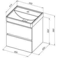  Aquanet Тумба под умывальник Вега 50 308332 - Превью изображения №17 — Интернет-магазин ПроЗаказ